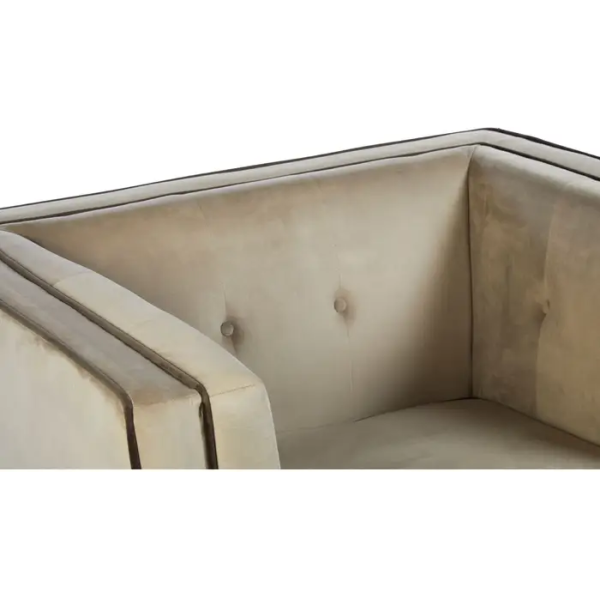 Fifty Five Avenue   Merris Mink Velvet Chair - Image 6