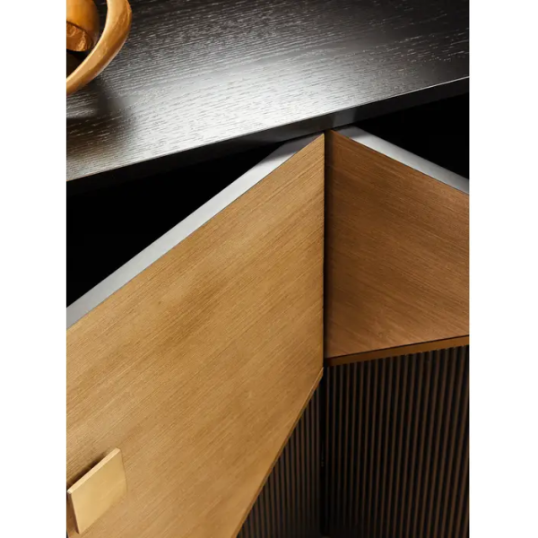 Fifty Five Avenue  Navoli Black And Grey Sideboard - Image 13