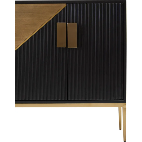Fifty Five Avenue  Navoli Black And Grey Sideboard - Image 11