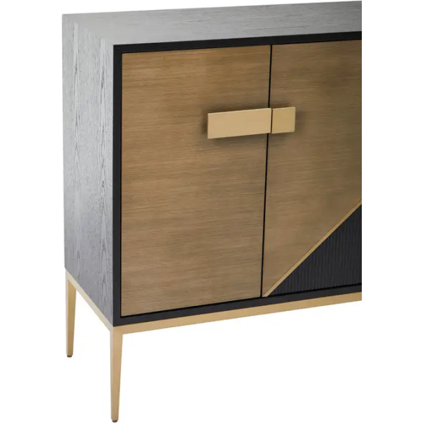 Fifty Five Avenue  Navoli Black And Grey Sideboard - Image 7