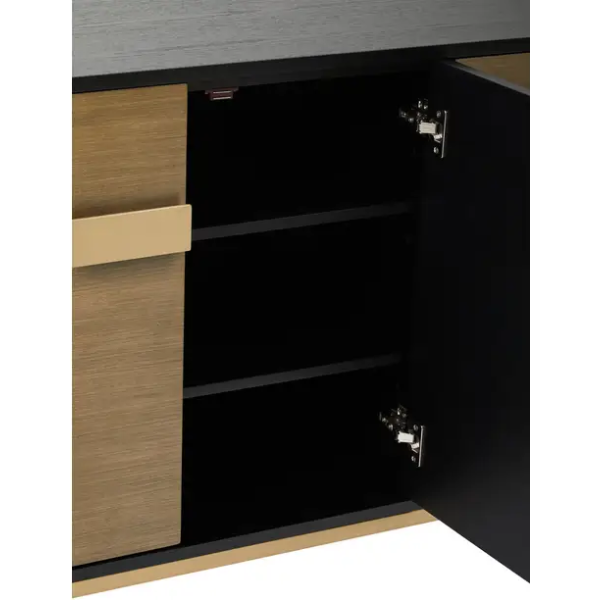 Fifty Five Avenue  Navoli Black And Grey Sideboard - Image 8