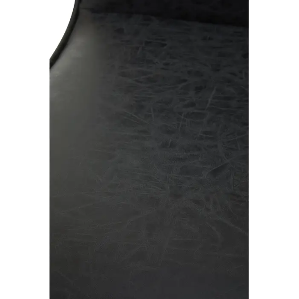 Fifty Five Avenue  New Forge Black Leather Effect Chair - Image 12