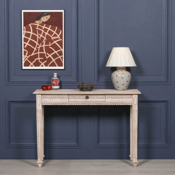 Lewis Interiors Acacia Wooden Console table , Hall Table, dressing Table - Image 7