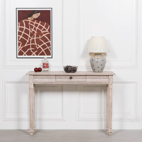 Lewis Interiors Acacia Wooden Console table , Hall Table, dressing Table