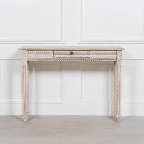 Lewis Interiors Acacia Wooden Console table , Hall Table, dressing Table - Image 3