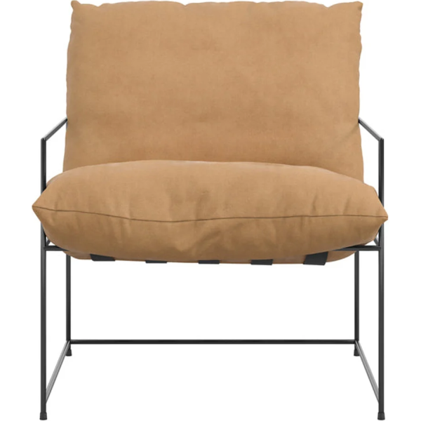 Anoushka Living  Queens Tobacco Accent Chair in Brown - Image 4