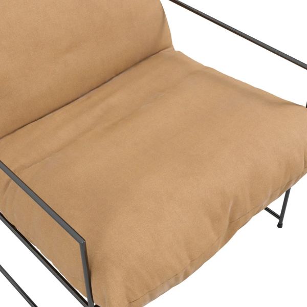Anoushka Living  Queens Tobacco Accent Chair in Brown - Image 7