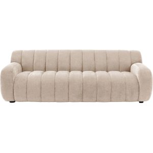 Gallery Interiors  Caden Retro Cream Sofa