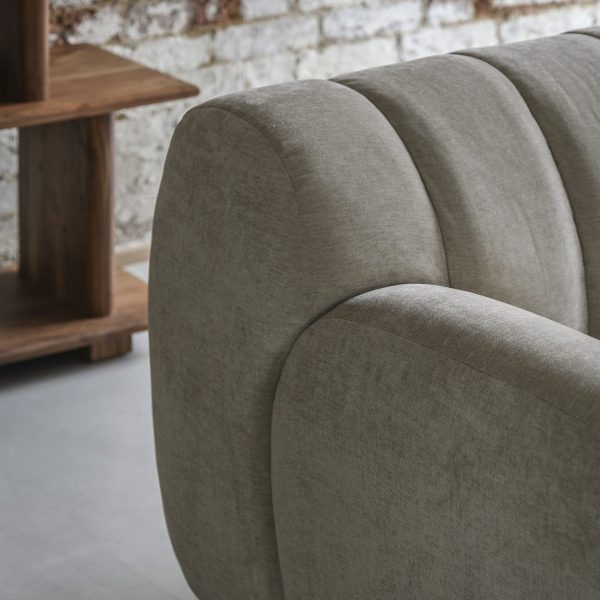 Gallery Interiors  Caden Retro Cream Sofa - Image 12