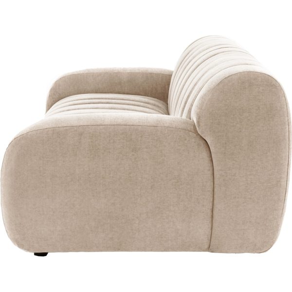Gallery Interiors  Caden Retro Cream Sofa - Image 7