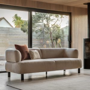Gallery Interiors Alto Cream Curve Sofa