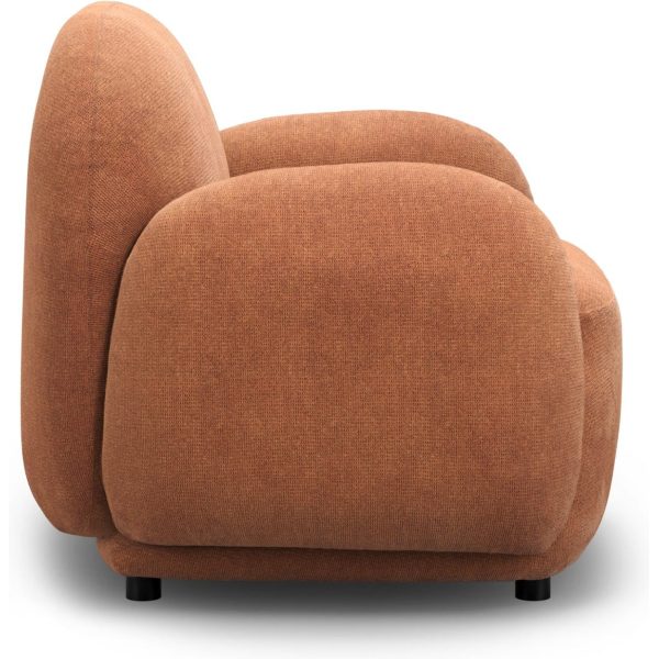 Anoushka Living  Noelle Accent Chair in Rust - Image 5