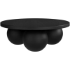 Anoushka Living  Kota Matte Black Coffee Table - Image 2
