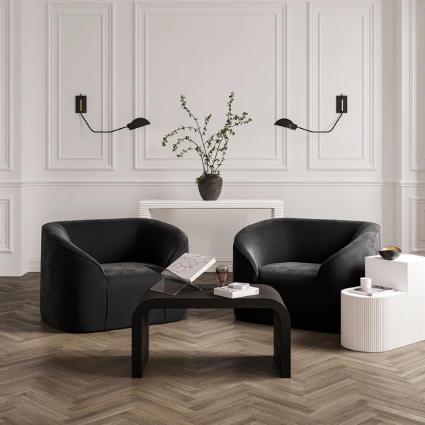 Anoushka Living  Brook Black Coffee Table - Image 3