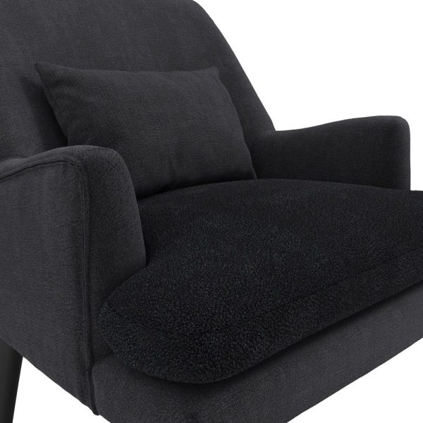 Anoushka Living  Kaia Accent Chair in Anthracite Grey - Image 6