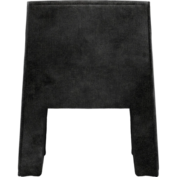 Anoushka Living  Jasmine Accent Chair in Black Velvet Chenille - Image 6