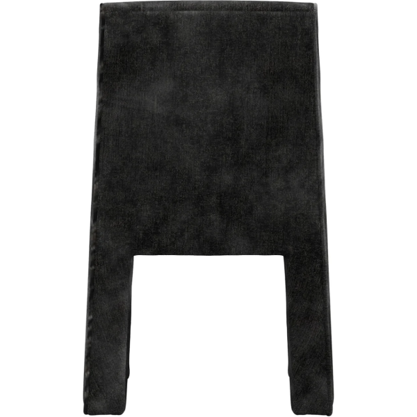Anoushka Living  Jasmine Dining Chair in Black Velvet Chenille - Image 5