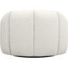 Anoushka Living   Sera Ivory Swivel Chair - Image 4