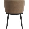 Anoushka Living  Mira Mole / Black Dining Chair (Pair) - Image 4