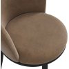 Anoushka Living  Mira Mole / Black Dining Chair (Pair) - Image 5