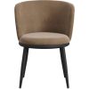 Anoushka Living  Mira Mole / Black Dining Chair (Pair) - Image 6