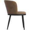 Anoushka Living  Mira Mole / Black Dining Chair (Pair) - Image 7