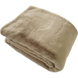 Malini Barnes Beige Throw