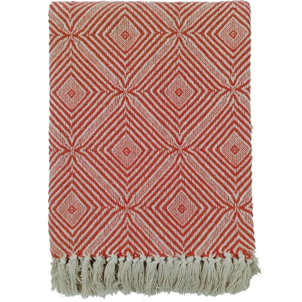 Malini Vasant Rust Throw