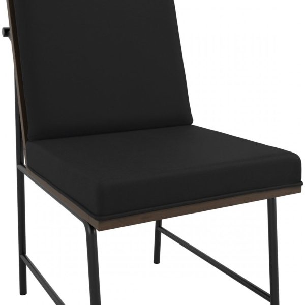 Anoushka Living  Voyager Dining Chair - Onyx (Pack of 2) - Image 5