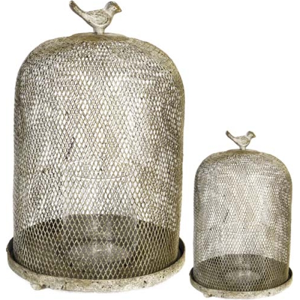 Vintage Bell Jar Set of 2