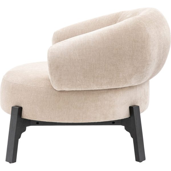Gallery Interiors  Lido Cream  Armchair - Image 7