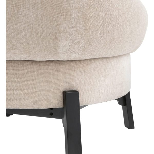 Gallery Interiors  Lido Cream  Armchair - Image 9