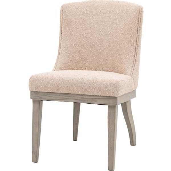 Gallery Interiors  Melvedon Dining Chair Natural  2pk