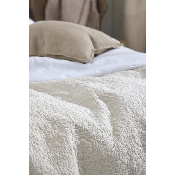 M.M Linen Thorndon Bedspread Set Natural - Image 8