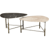 Ibiza Marble Coffee Table Set of 2 - Image 2