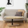 Alpine Swiss Edge Mango Wood Coffee Table