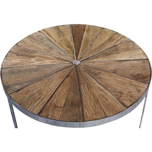 Mateo Reclaimed Wood Coffee Table - Image 4