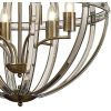 Halo Lighting Charlotte Large Round Pendant 62cm Antique Brass 6 Light E27 - Image 3