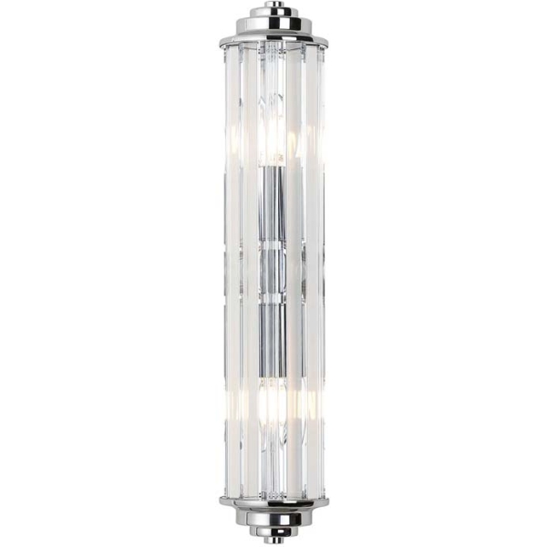 Halo Lighting Kolmar 2 Light Crystal Wall Light / Polished Chrome/Clear Crystal - Image 7