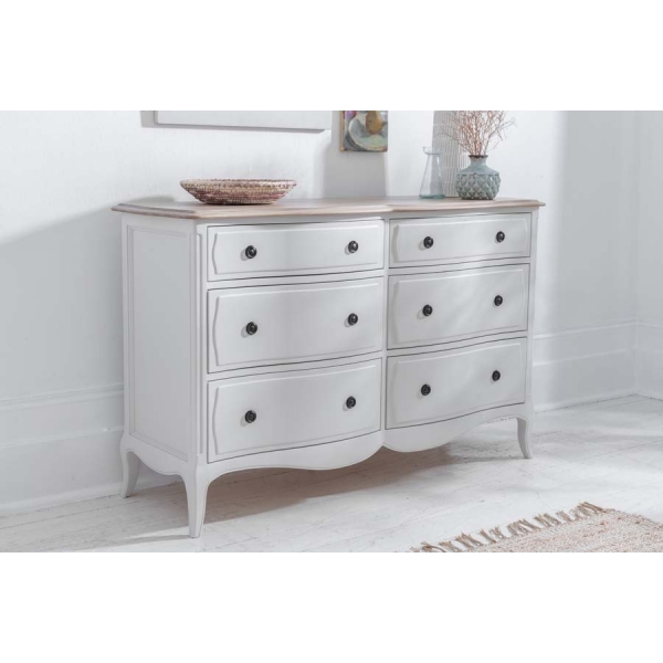 Willis & Gambier Amelie 6 Drawer Wide Chest