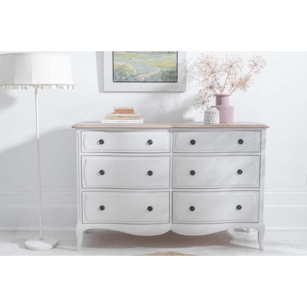 Willis & Gambier Amelie 6 Drawer Wide Chest - Image 3