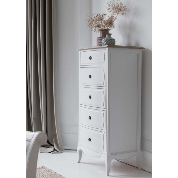Willis & Gambier Amelie 5 Drawer Tallboy - Image 4