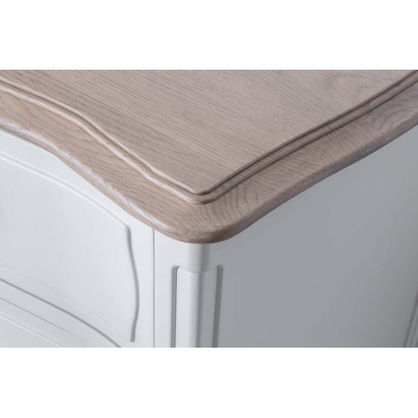 Willis & Gambier Amelia 2 Drawer Wide Bedside Table - Image 7