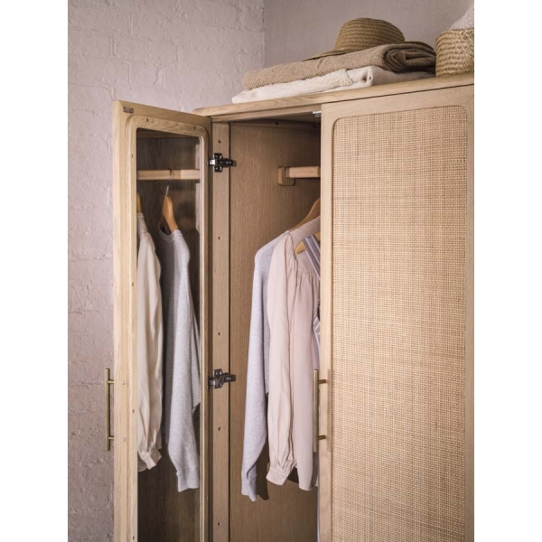 Willis & Gambier Casera 2 Door 1 Drawer Wardrobe - Image 4