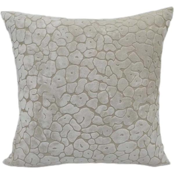 Malini Paul Moneypenny Spoton Ivory Large Cushion 56x56cm