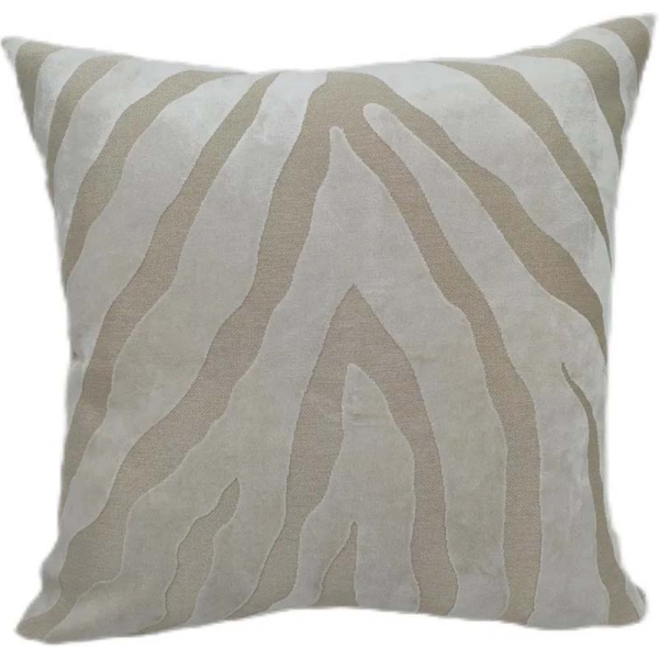 Malini Paul Moneypenny Zebedeedodah Ivory Cushion 43x43cm