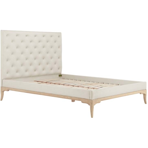 Willis & Gaimbier Toulon  - 180CM Low End Bed Cream - Image 7