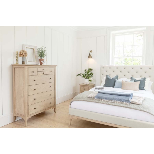 Willis & Gaimbier Toulon  - 180CM Low End Bed Cream - Image 3
