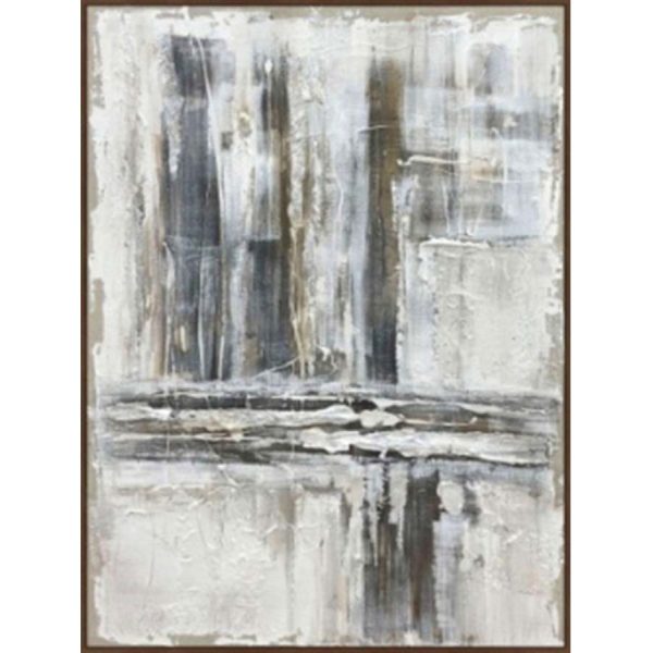 Hill Interiors Outlook Hand Painted Canvas In Frame