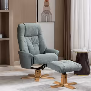 Global Furniture Alliance Dubai Swivel Recliner Chair - Available in 15 Colours